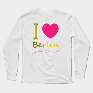 Famous cities in the world - Berlin Long Sleeve T-Shirt